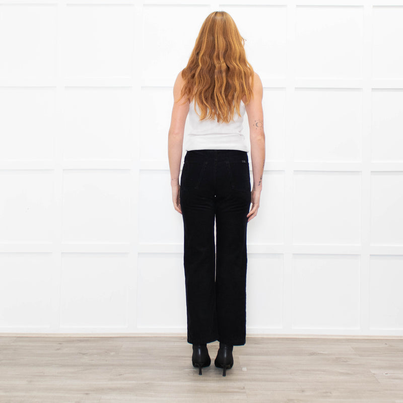 Saint Laurent Black Corduroy Trousers