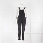 Ida Black Denim Dungarees