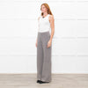 Joseph Cream Brown Zig Zag Knitted Wool Trousers
