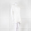 Isabel Marant White Lace And Embroidery Detail Cotton Mini Dress