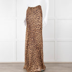 Rat & Boa Leopard Chiffon Maxi Dress