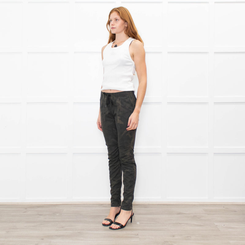 Rag & Bone Khaki Army Print Trousers