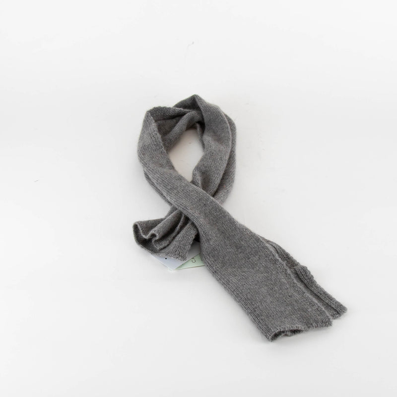 Love Cashmere Grey Cashmere Neck Tie Scarf
