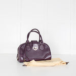 Louis Vuitton Purple Epi Leather Bowling Montaigne Bag