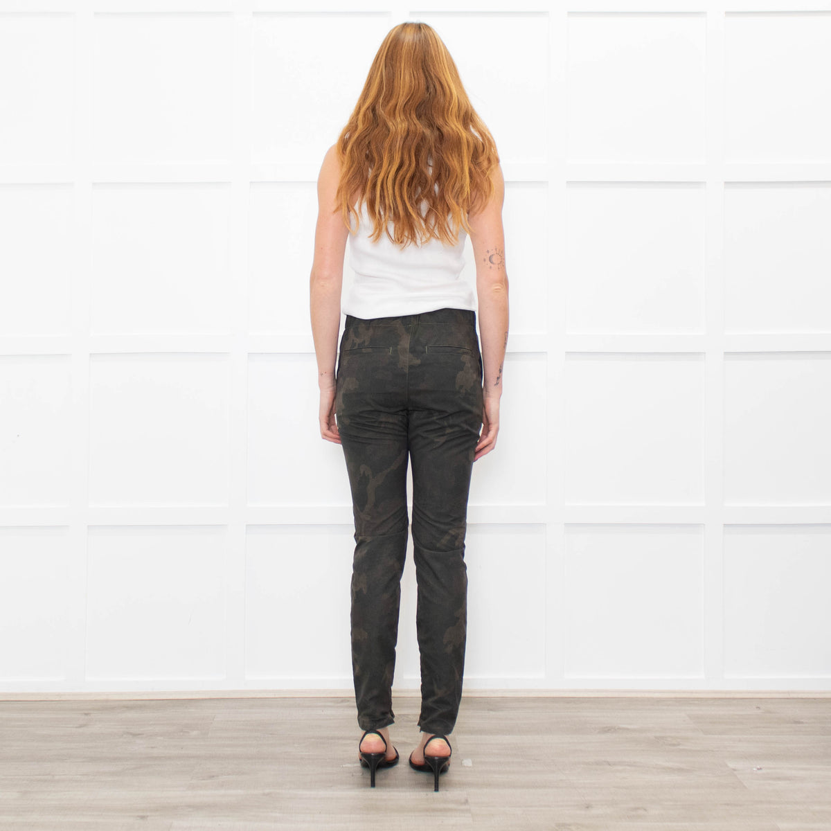 Rag & Bone Khaki Army Print Trousers