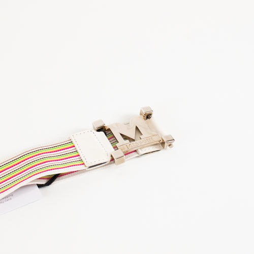 Missoni Cream Multicolour Stretchy Belt
