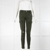 J Brand Khaki Rip Knee HouliHan