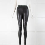 Commando Black Leather Leggings