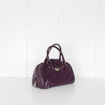 Louis Vuitton Purple Epi Leather Bowling Montaigne Bag