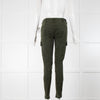 J Brand Khaki Rip Knee HouliHan