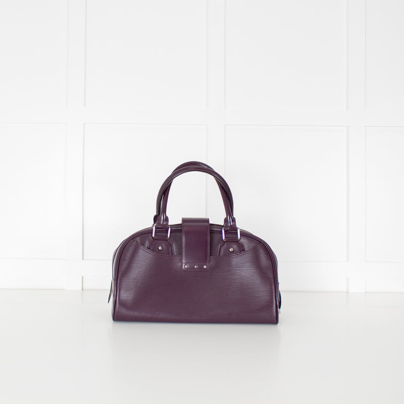 Louis Vuitton Purple Epi Leather Bowling Montaigne Bag