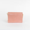 Sophie Hulme Salmon Pink Snake Micro Cocktail Stirrer Bag