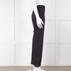 Ganni Navy Trousers With Red Pin Stripe