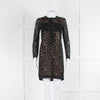 Victoria Victoria Beckham Black Lace Tunic Dress