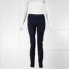 J Brand Navy Suede Leggings