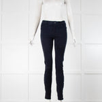 J Brand Navy Suede Leggings