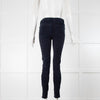 J Brand Navy Suede Leggings