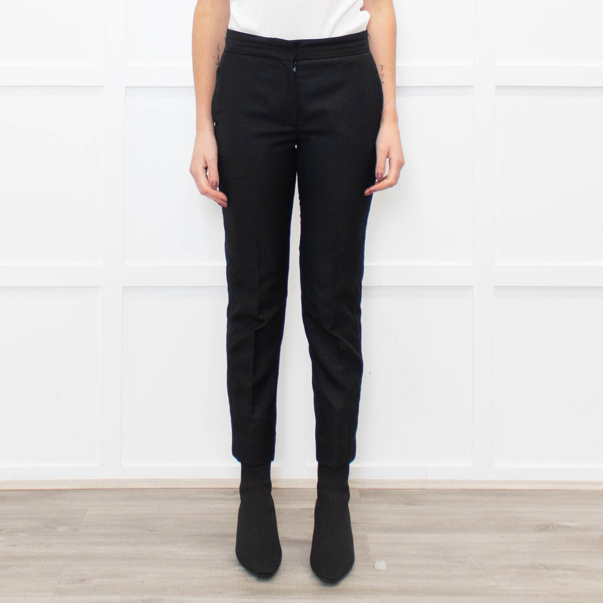 Sandro Black Tailored Trousers