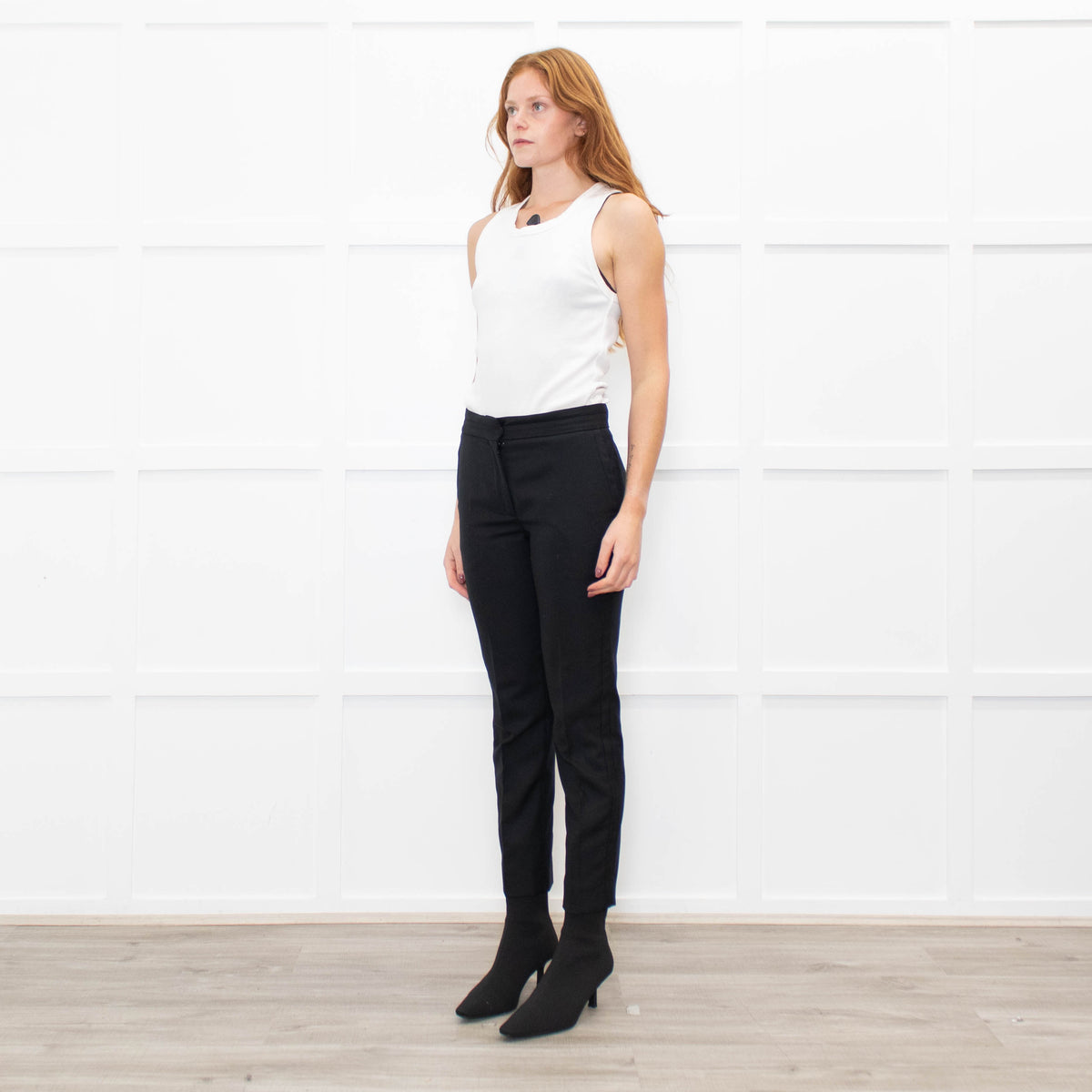 Sandro Black Tailored Trousers