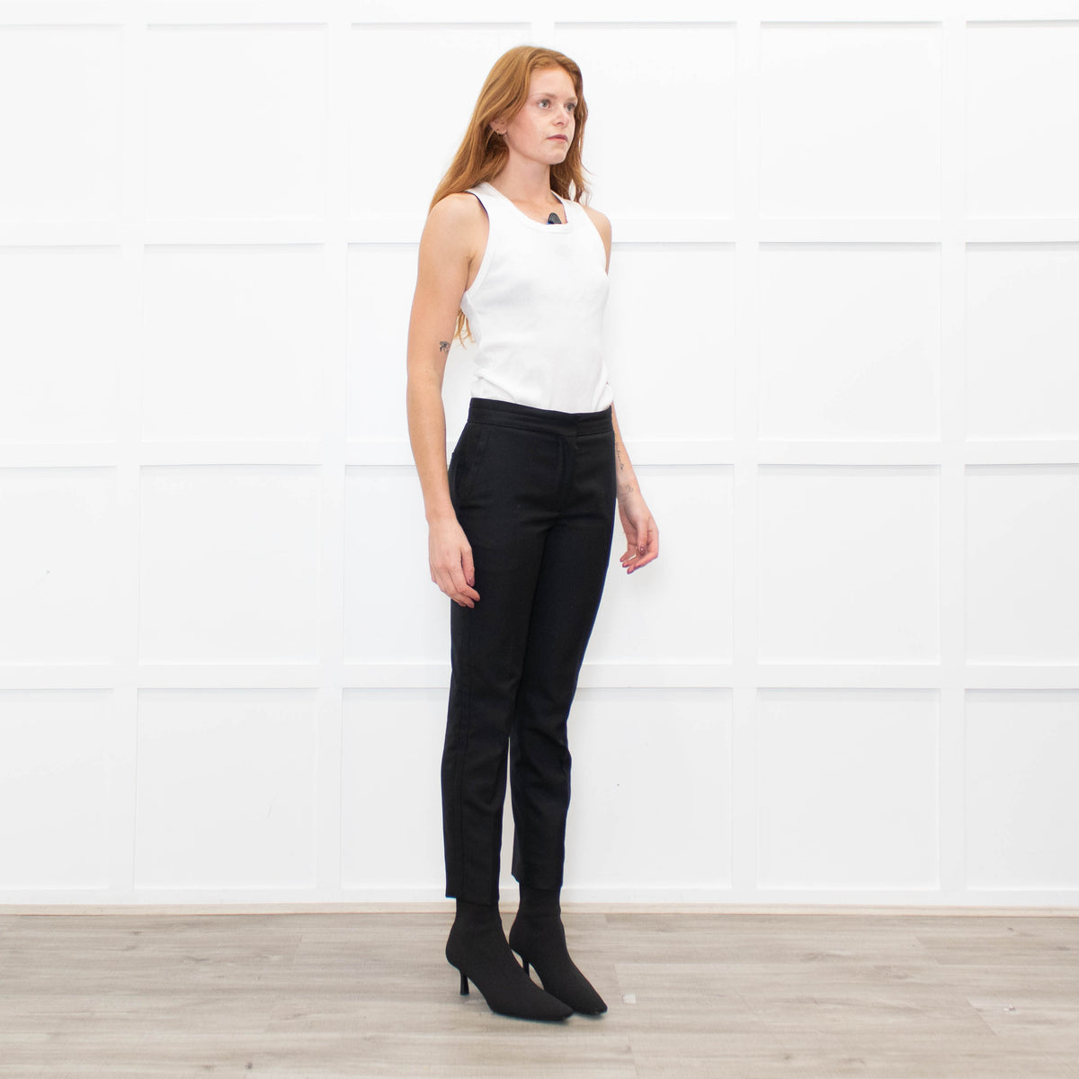 Sandro Black Tailored Trousers