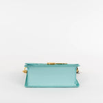 Sophie Hulme Turquoise Snake Skin Cocktail Stirrer Bag
