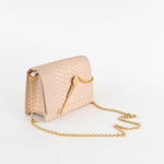 Sophie Hulme Beige Snake Cocktail Stirrer Bag