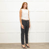 Sezane Grey Wash Denim Straight Leg Jeans