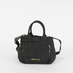 Bimba Y Lola Black Nylon Gold Hardware Pocket Bag