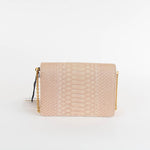 Sophie Hulme Beige Snake Cocktail Stirrer Bag