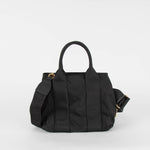 Bimba Y Lola Black Nylon Gold Hardware Pocket Bag