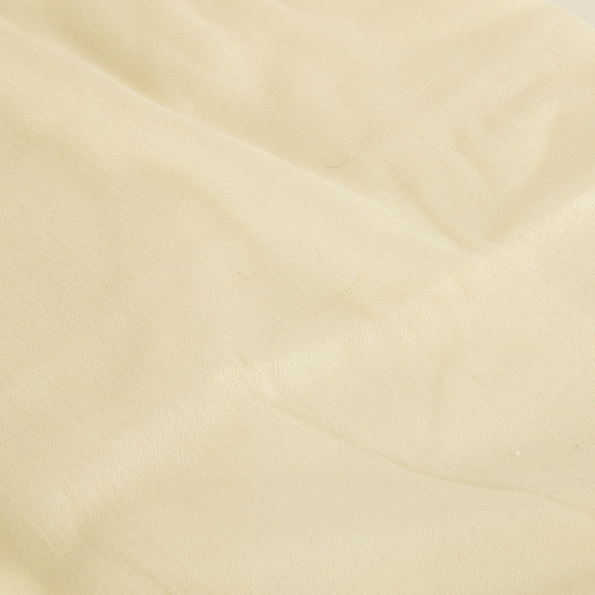 Hayley Menzies Cream 100% Cashmere Scarf With Fur PomPom