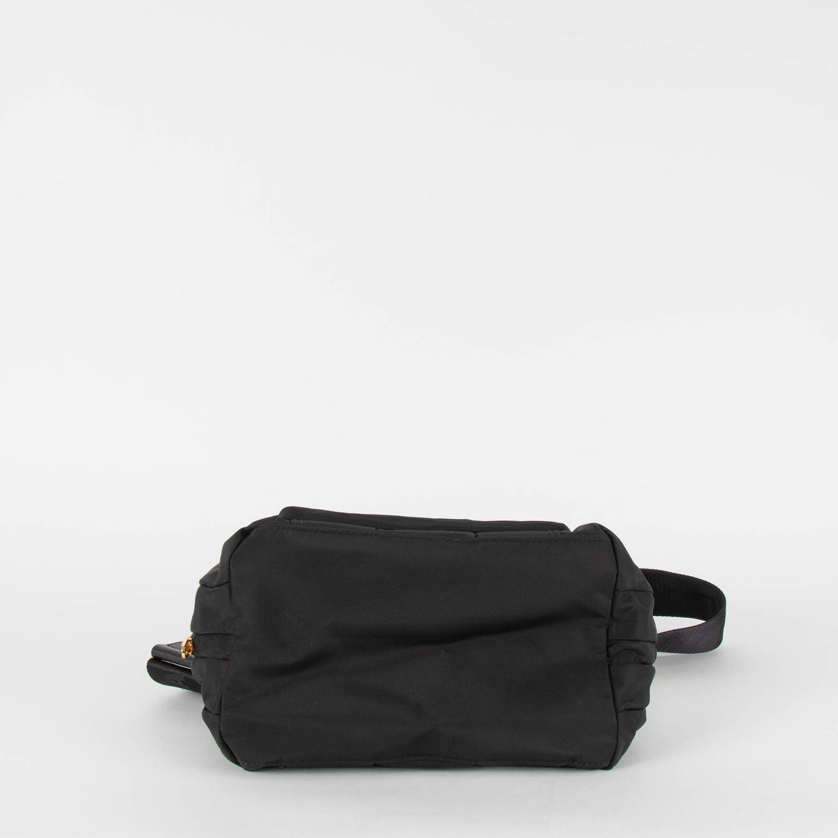 Bimba Y Lola Black Nylon Gold Hardware Pocket Bag