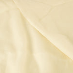 Hayley Menzies Cream 100% Cashmere Scarf With Fur PomPom