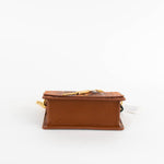 Sophie Hulme Orange Snake Skin Cocktail Stirrer Bag