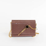 Sophie Hulme Redwood Snake Micro Cocktail Stirrer Bag