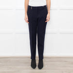 Peserico Navy Blue Tailored Trousers