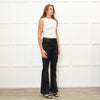 Hayley Menzies Grey Patterned Flared Jeans