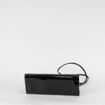 Fendi Black Leather Trim Mesh Logo Tote Bag