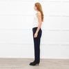 Peserico Navy Blue Tailored Trousers