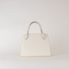 Prada White Saffiano Top Handle With Detachable Long Strap