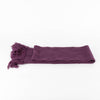 Brora Purple Cashmere Tassell Scarf
