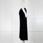 Not Shy Navy Velvet Skirt