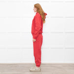 Pangaia Red Cotton Joggers