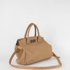 Max Mara Caramel Leather Hollywood Bag