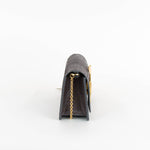 Sophie Hulme Grey Snake Micro Cocktail Stirrer Bag