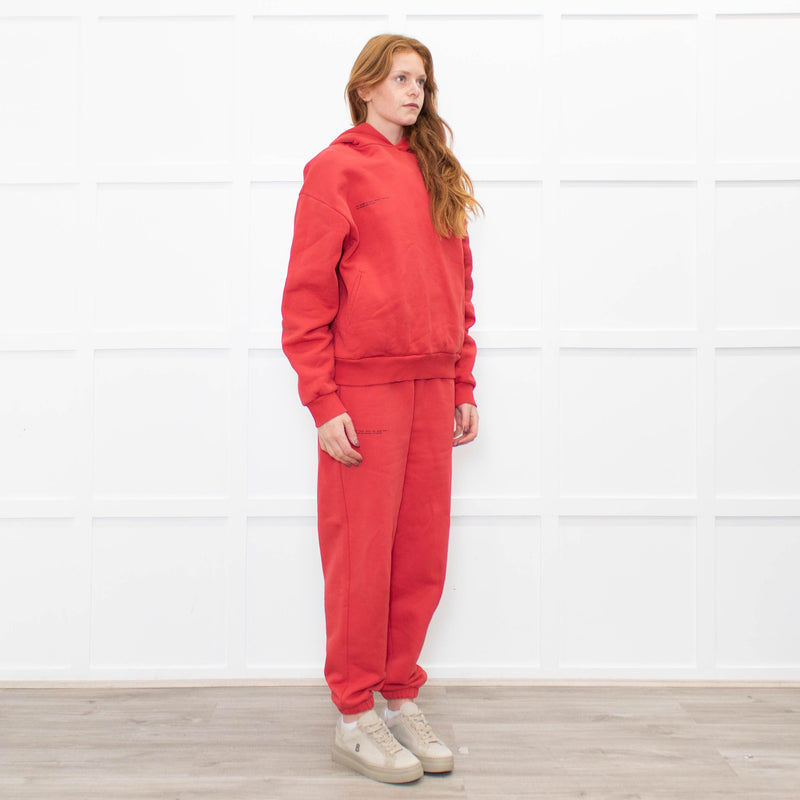Pangaia Red Cotton Joggers