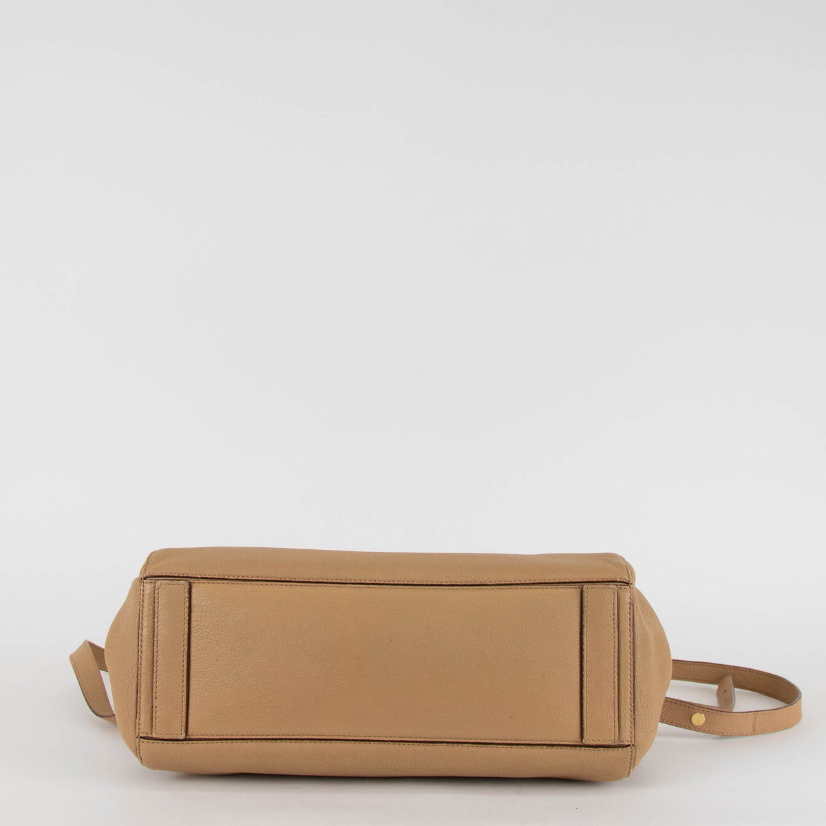 Max Mara Caramel Leather Hollywood Bag