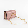 Sophie Hulme Blush Pink Snake Micro Cocktail Stirrer Bag