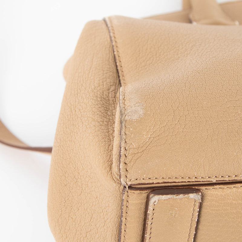 Max Mara Caramel Leather Hollywood Bag