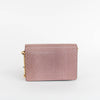 Sophie Hulme Blush Pink Snake Micro Cocktail Stirrer Bag